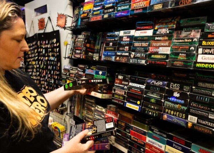 In a digital world, VHS tapes are cool again. Meet the crazy faithful, including my roommate