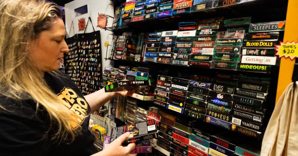 In a digital world, VHS tapes are cool again. Meet the crazy faithful, including my roommate