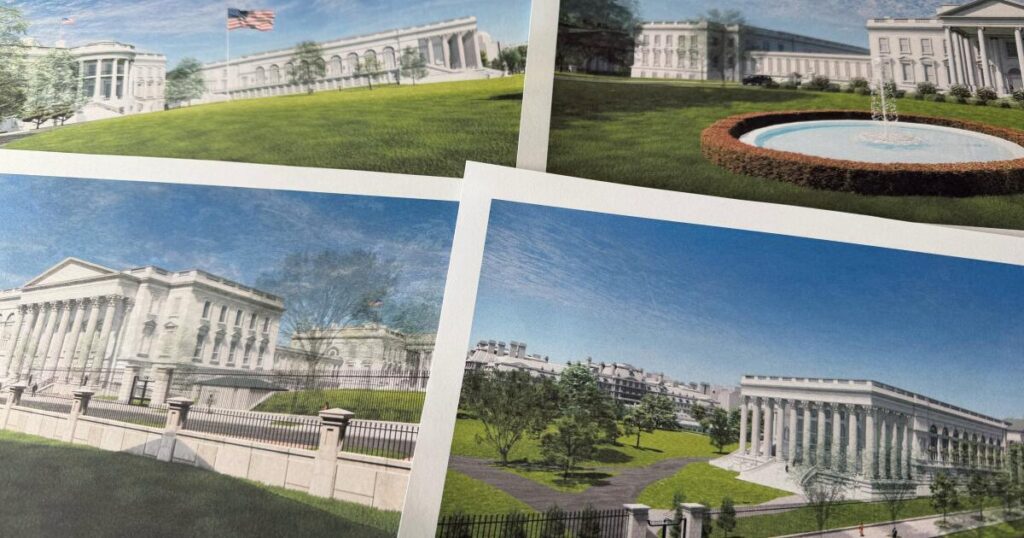 Trump administration asks appeals court to pause order halting White House ballroom construction