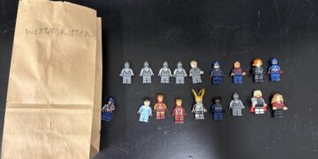 He stole Lego pieces, put dried pasta in the box, police say. Shake it, they ‘make the same sound’