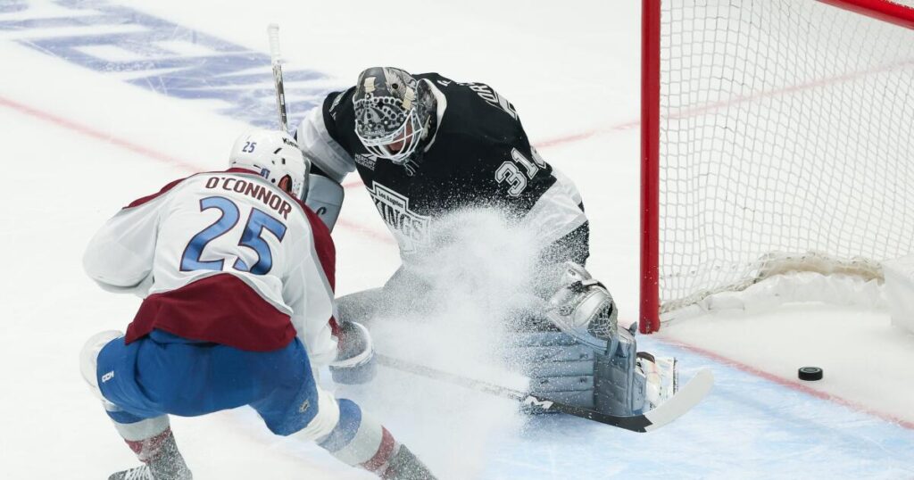 King lose again to Avalanche, who take commanding 3-0 series lead