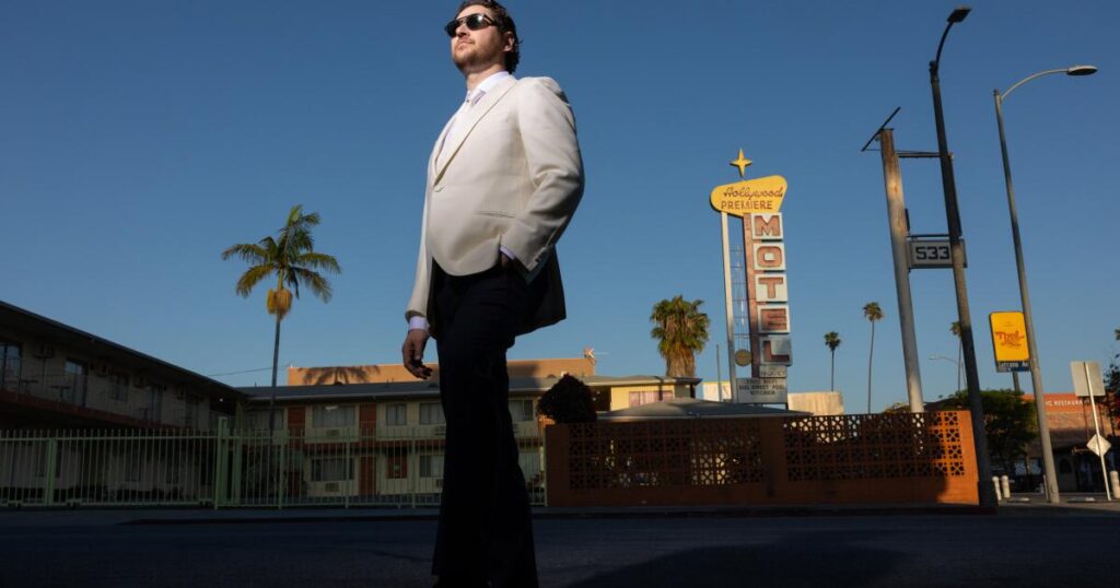 Why this author’s spray-painted ‘Kill Dick’ stencil art is all over L.A. sidewalks