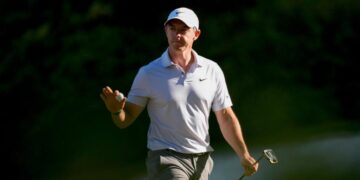Rory McIlroy holds largest Masters lead ever through 36 holes after 9-birdie round