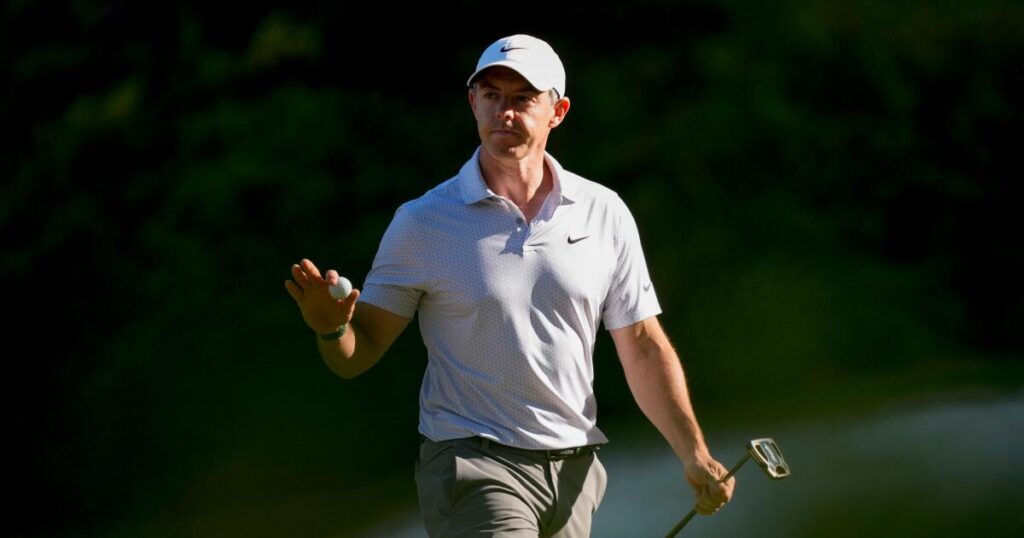 Rory McIlroy holds largest Masters lead ever through 36 holes after 9-birdie round