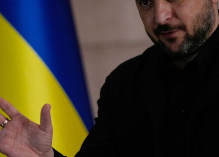 A long Mideast war may undermine U.S. support for Ukraine, Zelensky says