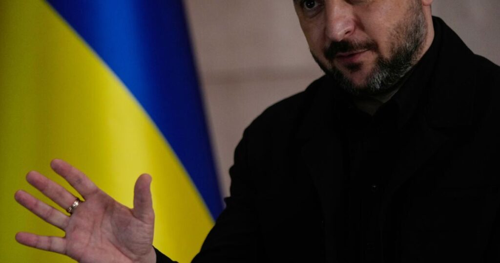 A long Mideast war may undermine U.S. support for Ukraine, Zelensky says