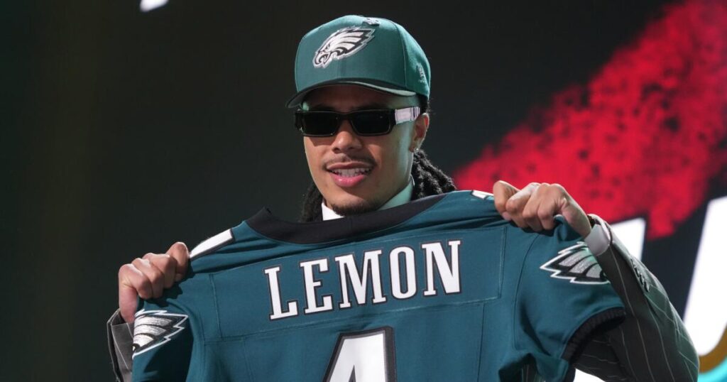 ‘Why is Philly calling me?’ USC’s Makai Lemon was on the phone with another team when Eagles swooped in