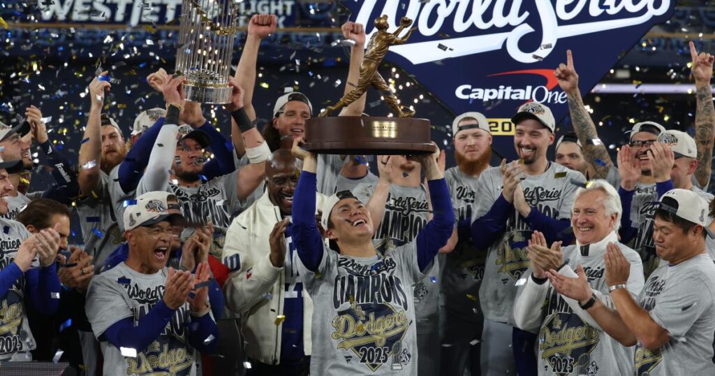 ‘A really good time’: How Dodgers spent the first few hours after winning the World Series