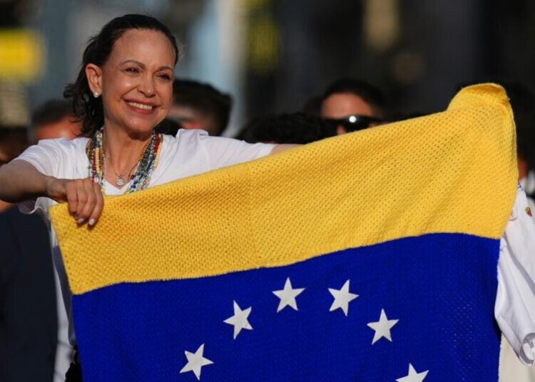 Venezuela’s Maria Corina Machado draws a huge Madrid crowd and rebuffs meeting with Spain’s PM