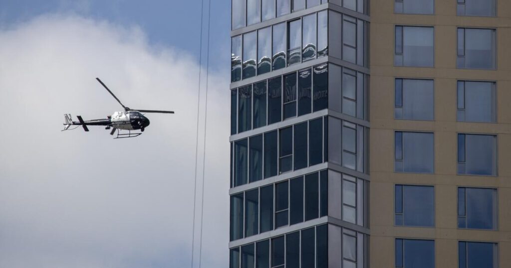 Drones join LAPD helicopters in city skies for standoffs, chases — and surveillance