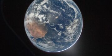 Artemis II’s moon-bound astronauts capture Earth’s brilliant blue beauty as they leave it behind
