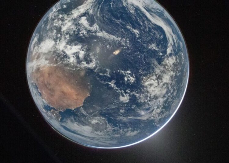 Artemis II’s moon-bound astronauts capture Earth’s brilliant blue beauty as they leave it behind