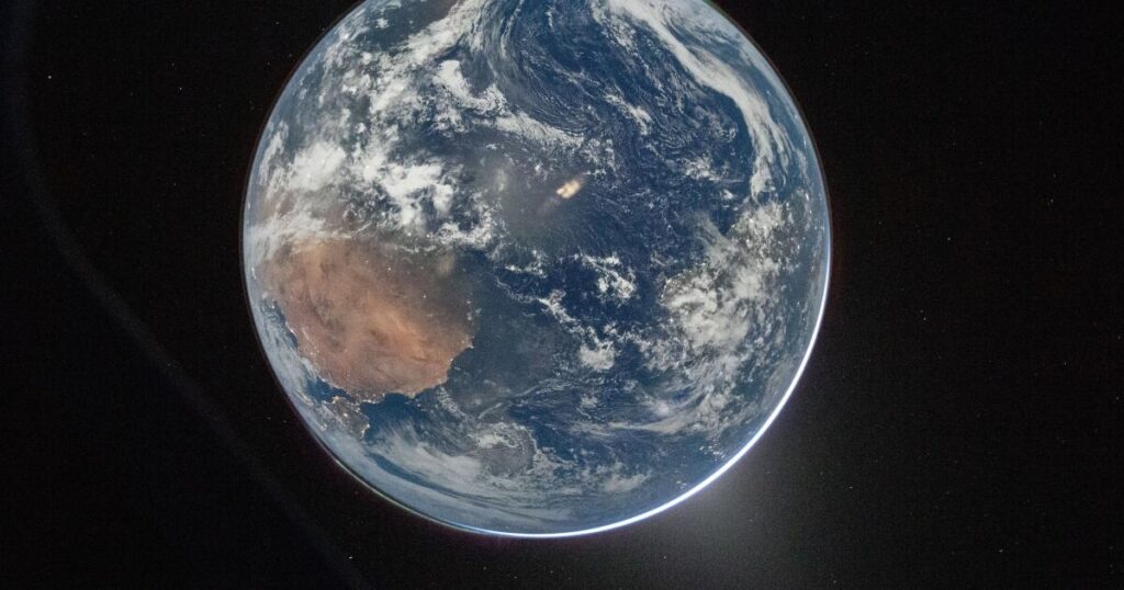 Artemis II’s moon-bound astronauts capture Earth’s brilliant blue beauty as they leave it behind