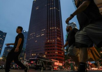 Downtown L.A.’s cratering real estate market is changing — rich renters are buying their buildings