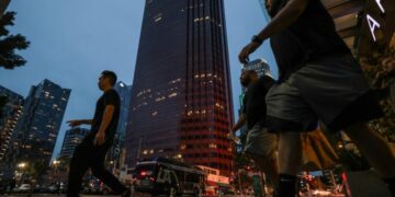 Downtown L.A.’s cratering real estate market is changing — rich renters are buying their buildings