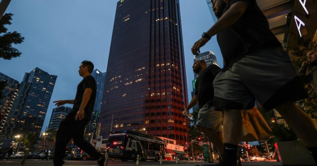 Downtown L.A.’s cratering real estate market is changing — rich renters are buying their buildings