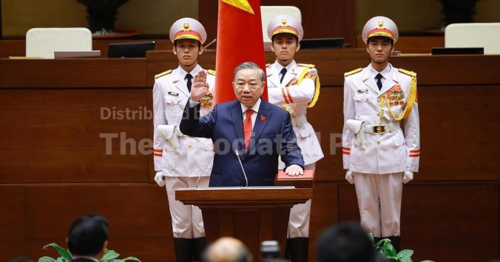 Vietnam elects Communist Party chief as president, echoing China’s power structure