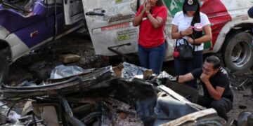 Death toll from bus bombing in southwestern Colombia rises to 20 during a wave of violence