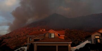Firefighters contain Southern California brush fires fueled by Santa Ana winds