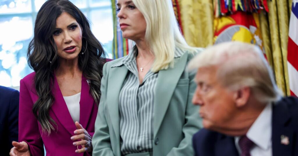 Bondi and Noem were incompetent. But that’s not the only reason they’re gone