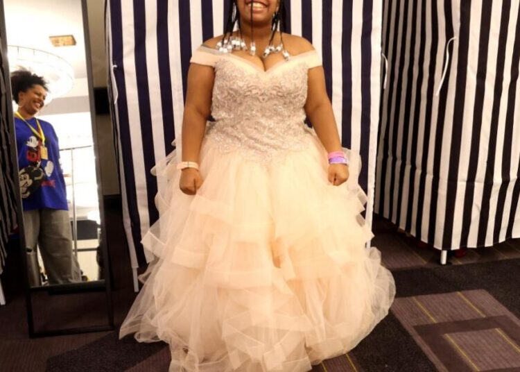 High school students receive free formal attire