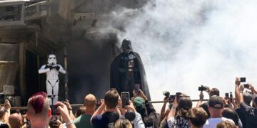 Darth Vader arrives at ‘Star Wars’ Land, marking a pivot for Disneyland