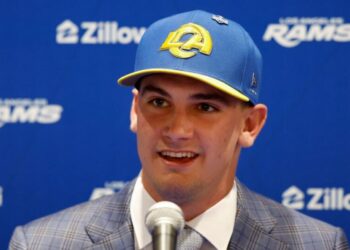 Rams first-round pick Ty Simpson aiming to ‘have a long career like Matthew’