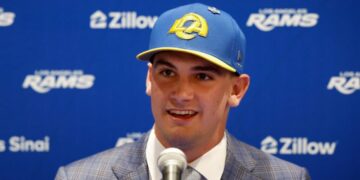 Rams first-round pick Ty Simpson aiming to ‘have a long career like Matthew’