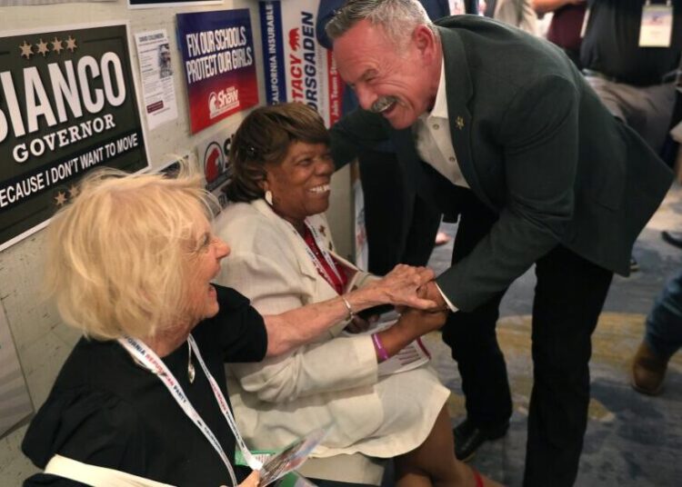 California Republicans rejoice over Swalwell scandal, but split on best GOP candidate for governor