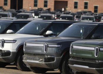 Rivian to place more than 100 new EV chargers around Caruso properties