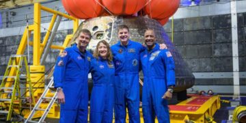 Artemis II’s moon-traveling astronauts return home to cheers after a record-breaking trip