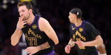 Luka Doncic scores 42, reaches milestone and leads Lakers to 13th win in 14 games