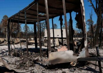 Georgia blaze shows how climate change has led to more wildfires in the East