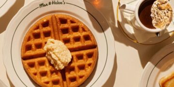 Can Max & Helen’s ever be a laidback diner? Do we care when the waffle is so good?
