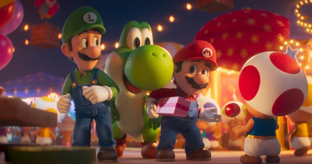 Brothers level up in ‘The Super Mario Galaxy Movie,’ even as more families add to the mania