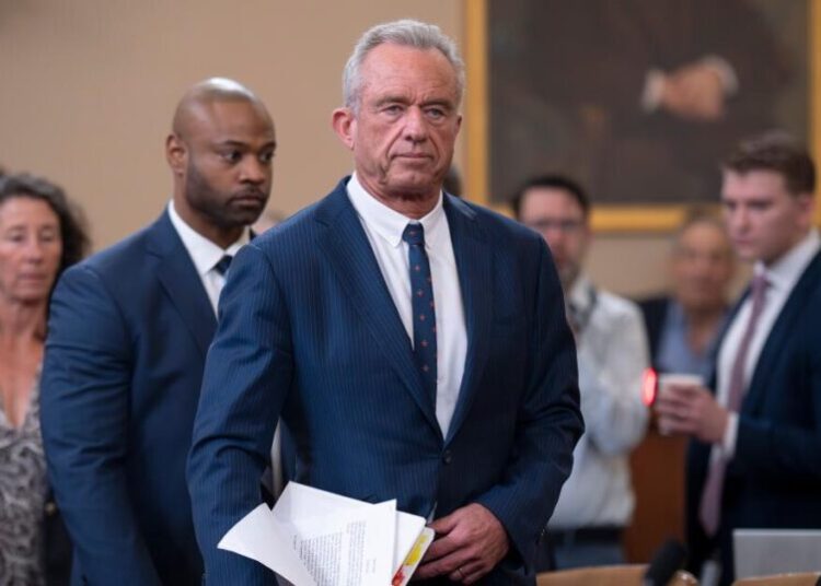 A vaccine standoff and other key moments from RFK Jr.’s first congressional hearing in months