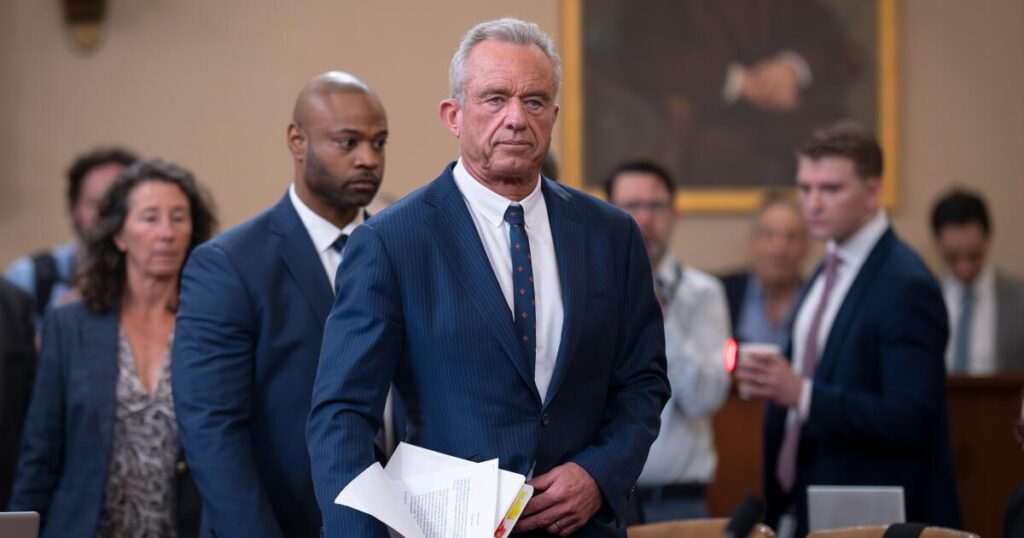 A vaccine standoff and other key moments from RFK Jr.’s first congressional hearing in months