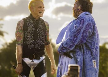 10 minutes backstage with David Lee Roth at Coachella