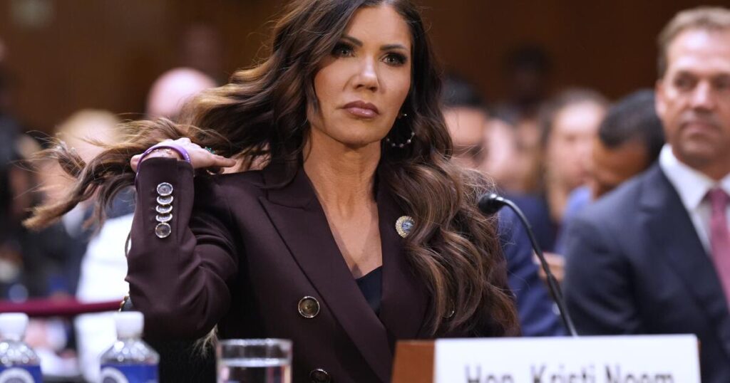 Man who swiped Noem’s purse in a D.C. restaurant is sentenced to 3 years in prison