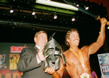 Joseph Baena, son of Arnold Schwarzenegger, wins Iron Gladiator bodybuilding competition