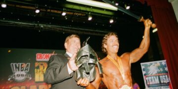 Joseph Baena, son of Arnold Schwarzenegger, wins Iron Gladiator bodybuilding competition