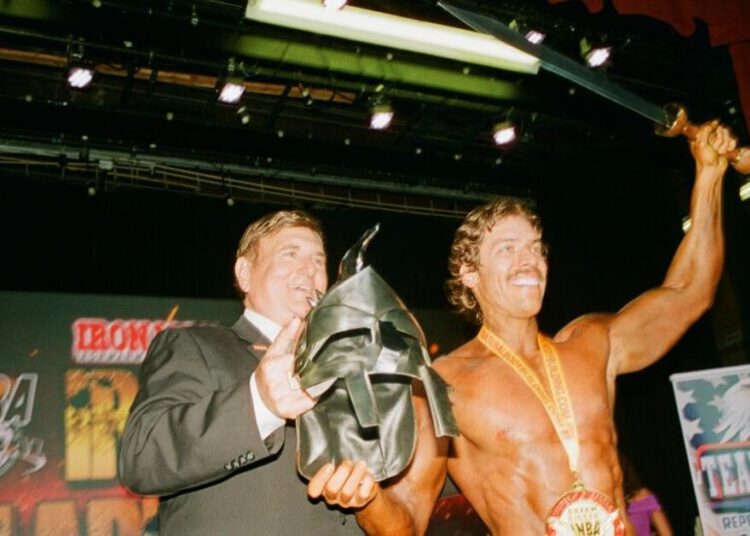 Joseph Baena, son of Arnold Schwarzenegger, wins Iron Gladiator bodybuilding competition