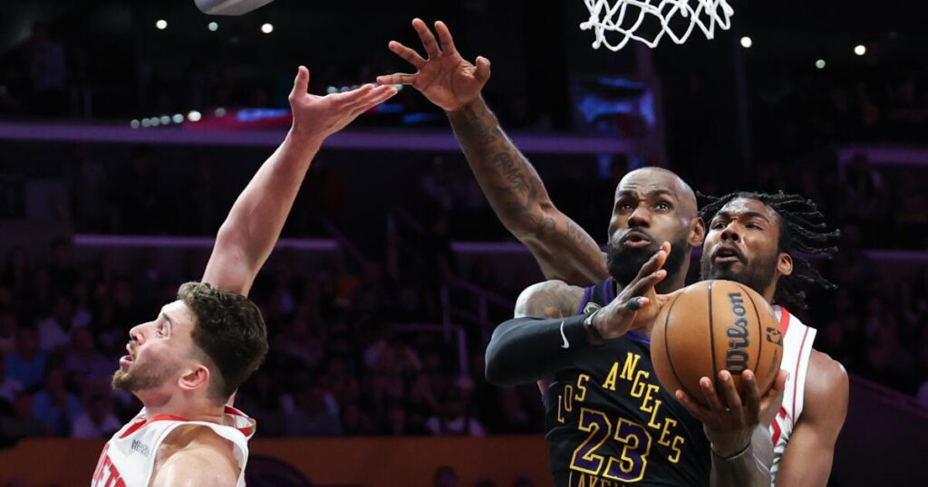It’s over! Lakers prove they’re better than the overmatched Rockets