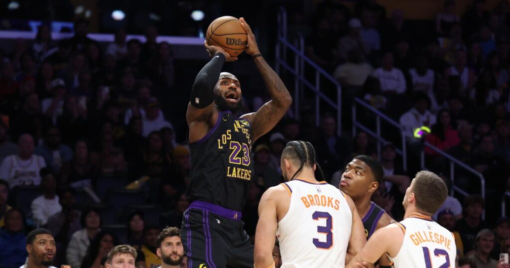 LeBron James and resilient Lakers defeat Suns, stay in hunt for No. 3 playoff seed