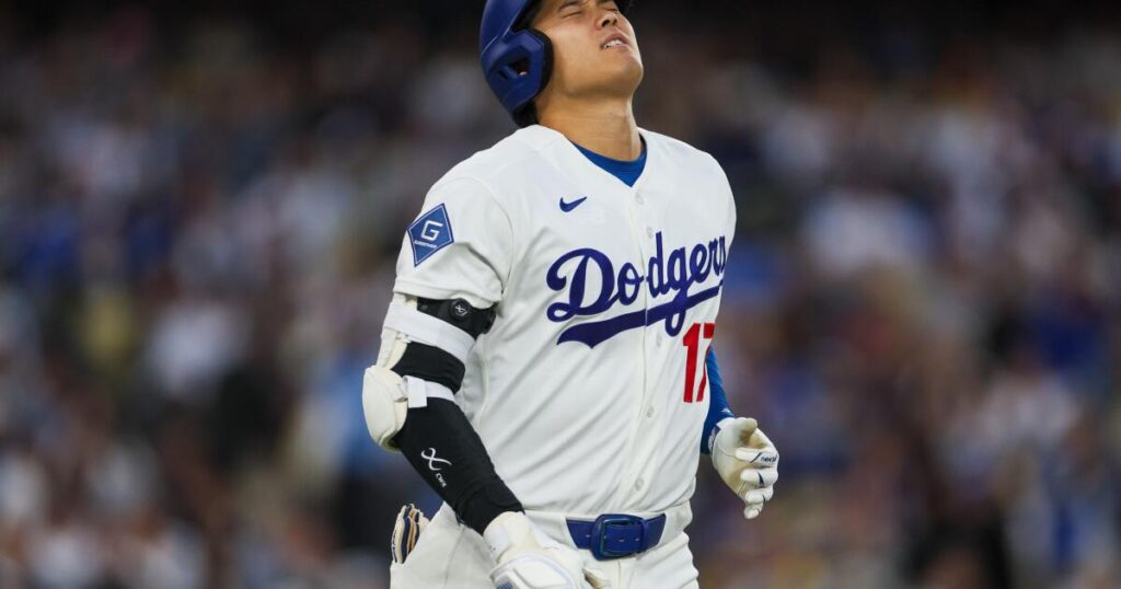 Why Shohei Ohtani isn’t the DH for the Dodgers on Wednesday against the Mets