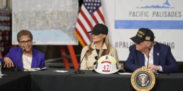 Bass, Barger meet with Trump to push for L.A. fire recovery funds