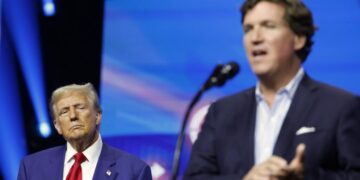 Tucker Carlson’s reversal on Trump is a familiar script