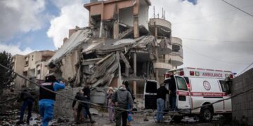 Netanyahu says ceasefire doesn’t include Lebanon. Then 50 Israeli jets drop 160 bombs