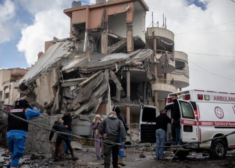 Netanyahu says ceasefire doesn’t include Lebanon. Then 50 Israeli jets drop 160 bombs