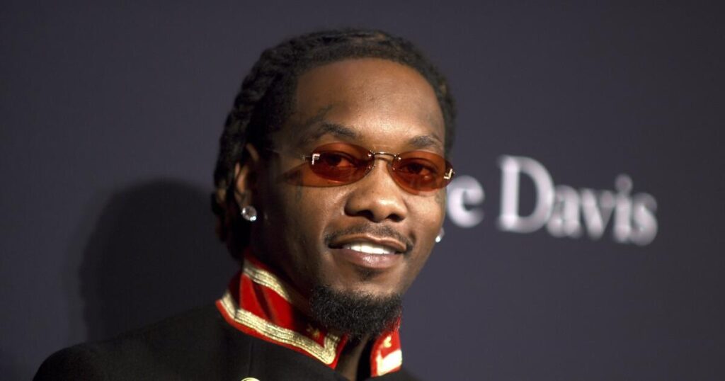 Rapper Offset shot near casino valet in Florida; police detain two people